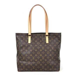 Louis Vuitton Monogram Cabas Maison Shoulder Bag Brown Canvas